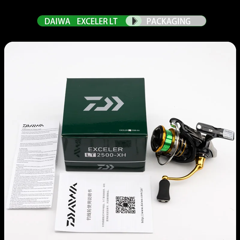 DAIWA Exceler Lt Original 1000D 2000D 2500 3000DC 4000DC 5000DC 6000D LT Concept рыболовное колесо с низким