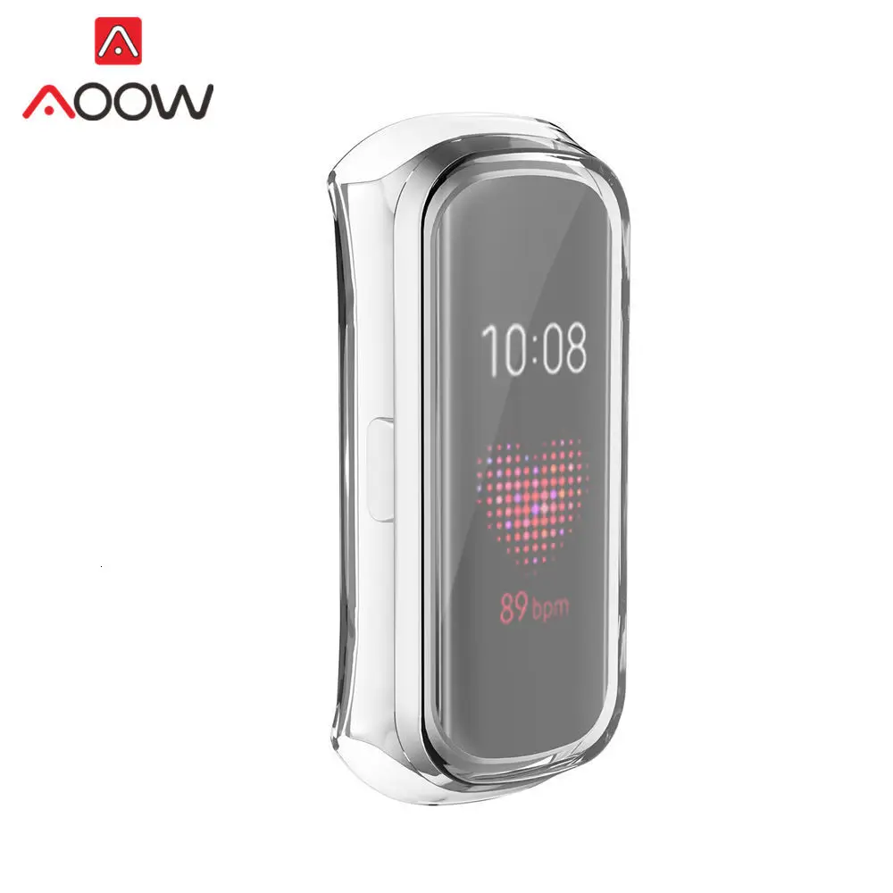Мягкий ТПУ прозрачный защитный чехол для samsung Galaxy Fit-e R375 защитный чехол умных часов крышка оболочки ремешок аксессуары