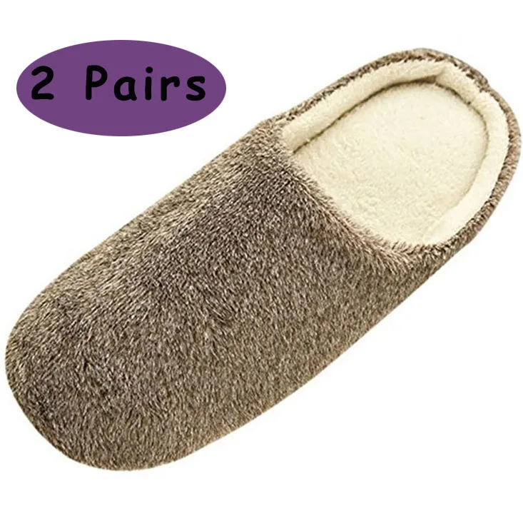 2 пары обуви женские домашние тапочки мужские на плоской подошве для отелей