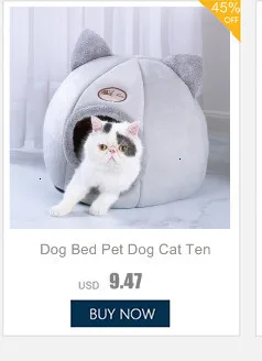 Kennel Dog Pet Mat Warming Round Pillow Plush Kennel Dogs Soft Bed Cat Litter Sleeping Bed House Pet Supplies Cama Cachorro