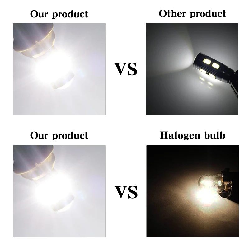 

2pcs W5W LED T10 led Bulb Interior Lamp Car DRL 3014 27SMD 194 168 Clearance Lights Reading 12V 6000k White Blue Red New