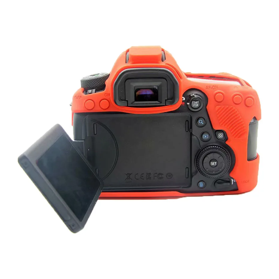 CAENBOO для Canon EOS 6D Mark II сумка для камеры Мягкий силиконовый резиновый защитный чехол для корпуса чехол для Canon EOS 6D Mark2 сумка