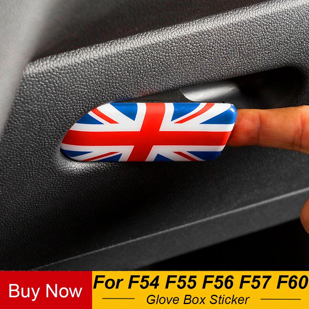 Автостайлинг перчаточный ящик ручка переключатель наклейки Чехол Декор для Mini