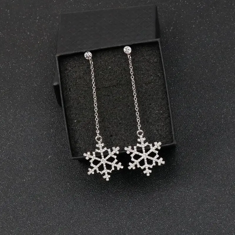 Новые европейские и американские модные длинные женские серьги-гвоздики со