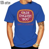 new mens old english 800 malt liquor t shirt gray classic retro top 2021 printed plus size tee shirt