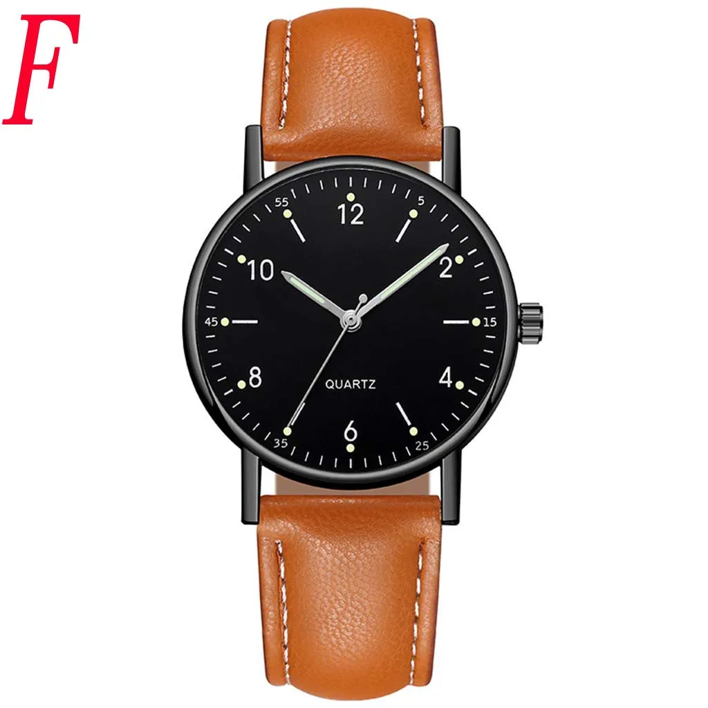 

Ladies High-end Quartz Watch Stainless Steel Luminous Dial Leisure Watch Various Styles Of Leather Strap Watches