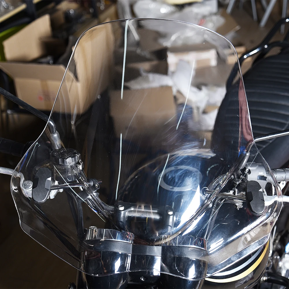 Универсальный кронштейн для лобового стекла 7/8 ɱ ''руль Harley Honda Yamaha Kawasaki Ducati