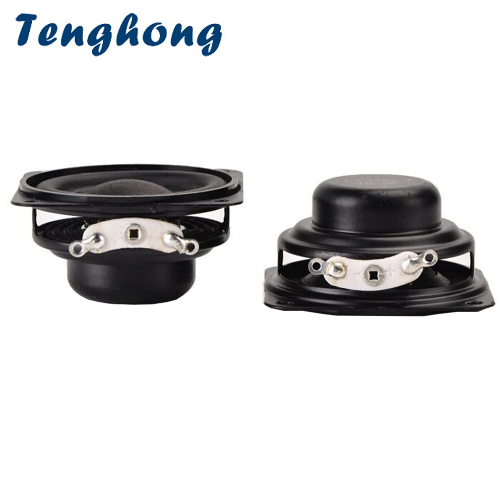 

Tenghong 2pcs 4Ohm 3W 40MM Full Range Speakers 16 Core Portable Audio Speaker Bass Multimedia Loudspeaker For Home Theater DIY