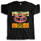 Летняя мужская брендовая футболка, винтажная женская футболка, каменная любовь, танцевальный зал, Ямайка, винтажная Карибская музыка, хлопковая футболка
