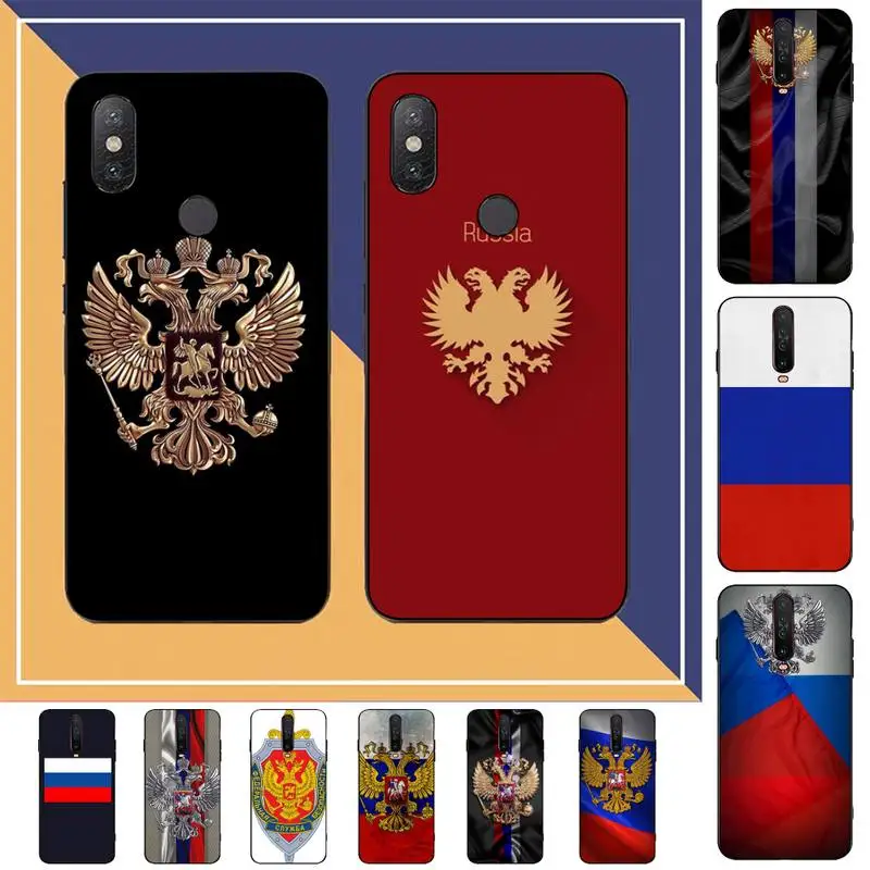 

Yinuoda Russian flag Phone Case for RedMi note 7 8 9 6 5 4 X pro 8T 5A