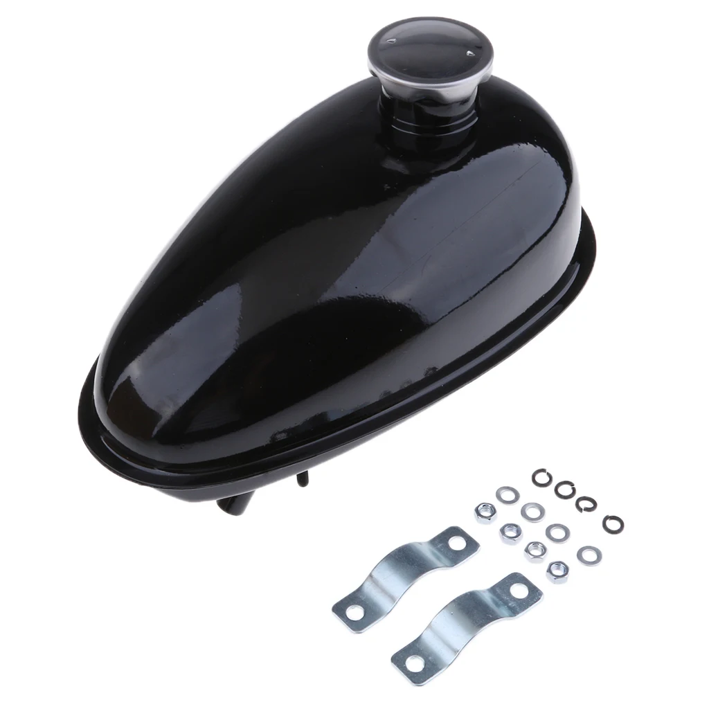 MOTORIZED 49CC 66CC 80CC METAL FUEL GAS TANK W/ CAP FILTER 3L |