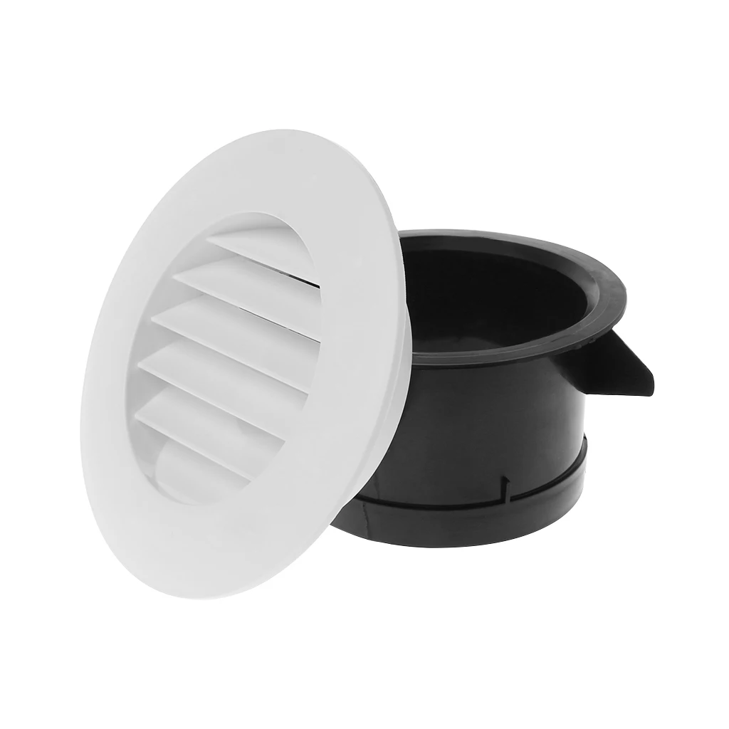 Air Vent Extract Valve Grille Round Diffuser Ducting Ventilation Cover 100mm |
