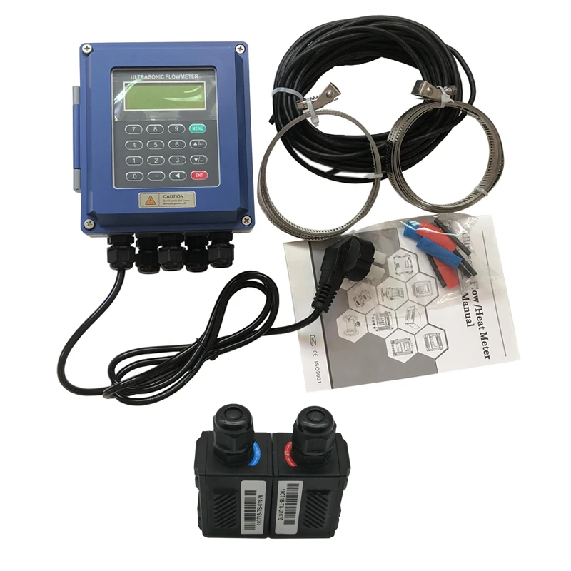 Ultrasonic Liquid Flowmeters TUF-2000B TS-2-HT (DN15mm-100mm) Transducer Digital Flow Meter | Инструменты