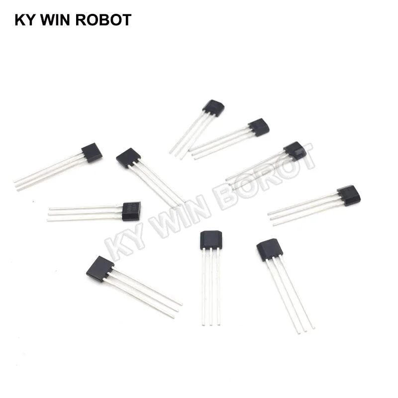 10PCS 49E Hall Element OH49E SS49E Hall Effect Sensor Linear Switch New Good Quality