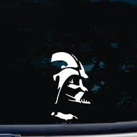darth vader die cut guitar sticker vinyl funny decal for windows cars trucks tool boxes laptops 6 tall 2015cm