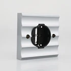 Viborg VE02R розетки Schuko из чистой меди с родиевым покрытием электрическая Европейская немецкая розетка Schuko настенная пластина 250V 16A
