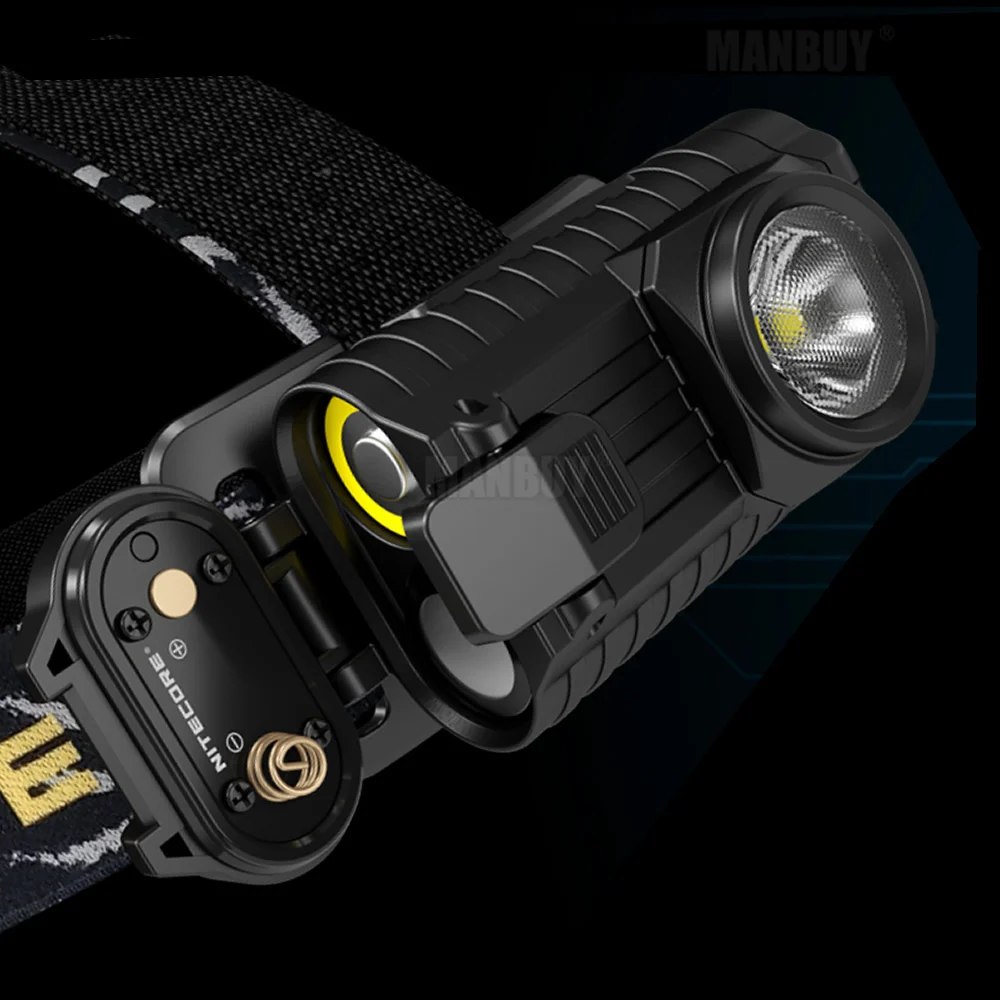 2021 NITECORE HA23 CREE светодиодный налобный фонарь 2x 2500 мА/ч Перезаряжаемые Батарея