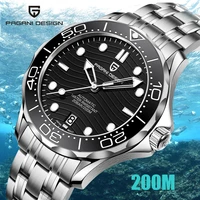pagani design original brand complementary 007 mens watches mechanical automatic watch 200m waterproof clock relogio masculino