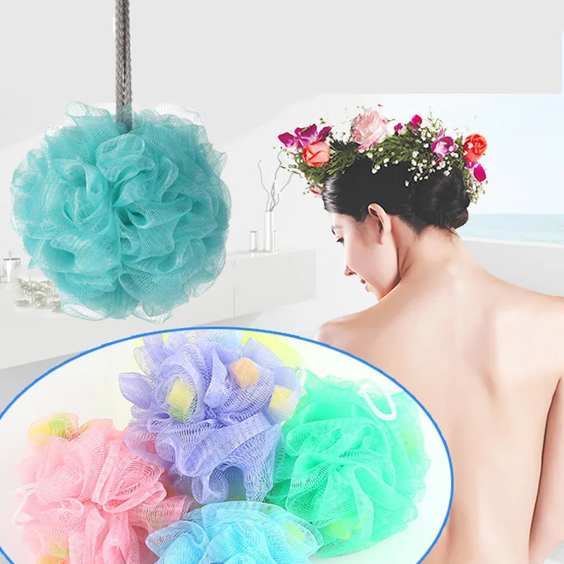 

Body Exfoliating Tools Bath Ball PE Shower Balls Soft Bath Towel Scrubber Body Cleaning Mesh Bathroom Accessories