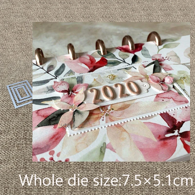 Новый дизайн металлическая высечка высечки 3 шт. пила рамка украшение альбом для