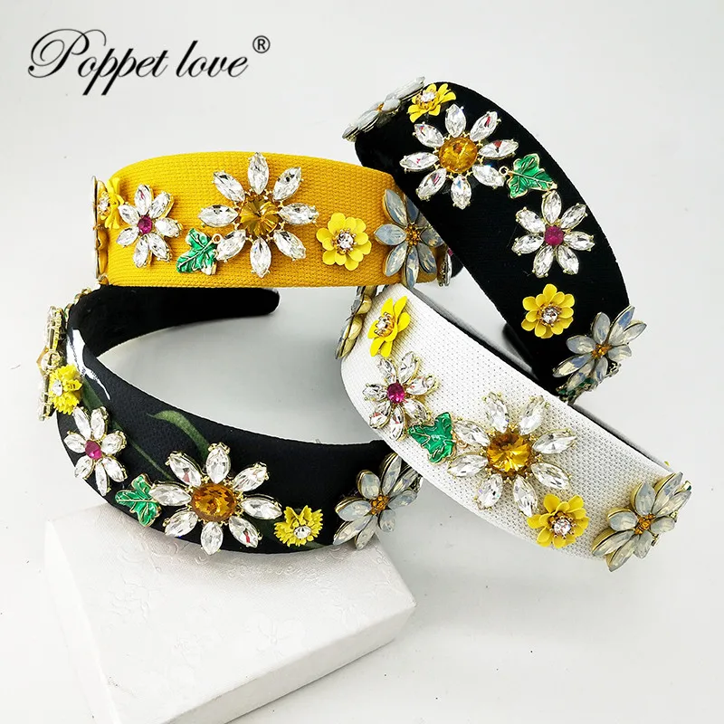 Много стилей модных кристаллов в форме цветка свадебная тиара светильник