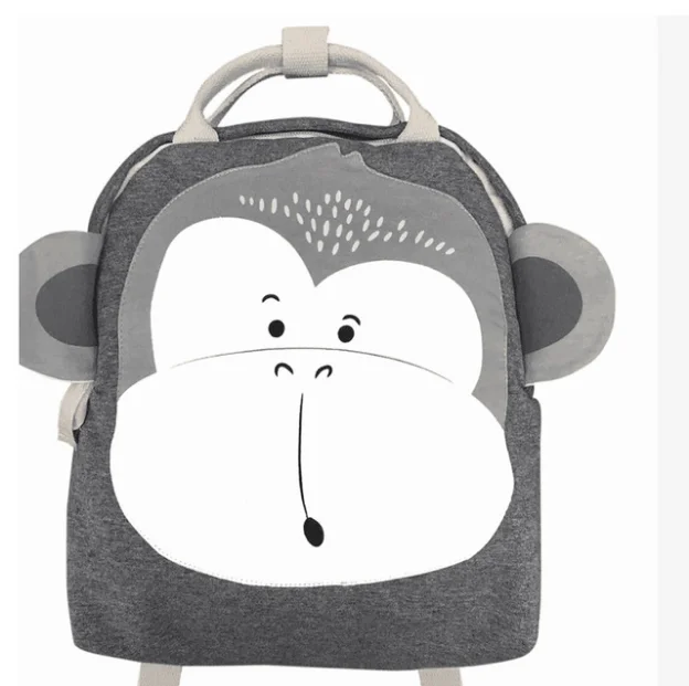 Детская школьная сумка серии Nordic Animal милый плюшевый рюкзак с кроликом детское