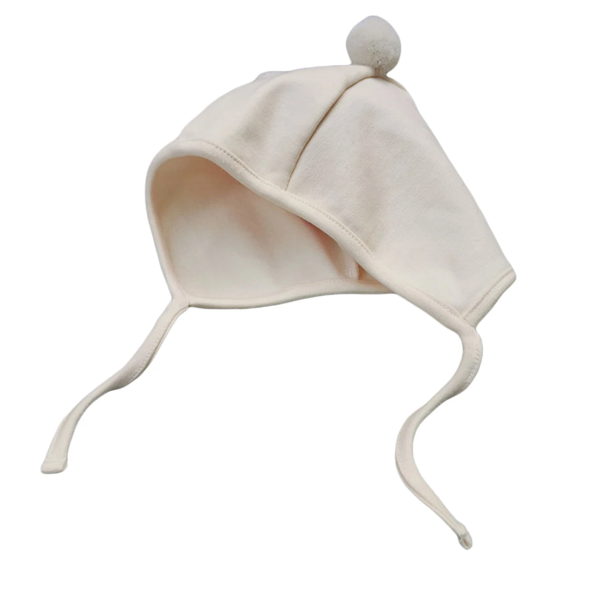 

Baby Cap Baby double ball head hat strap adjustable portable autumn and winter cute windshield hat 8 colors