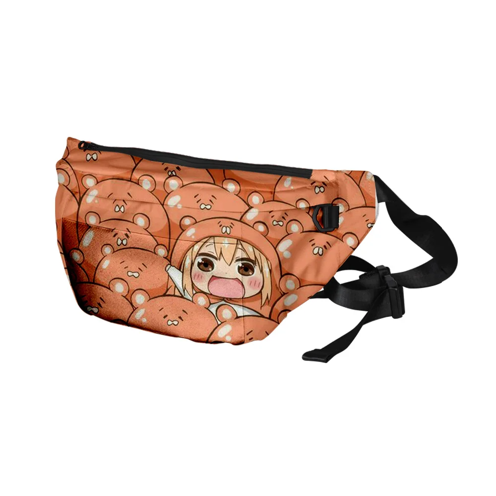 

New Himouto! Umaru-chan Merch Large Capacity Breast Pocket Waist Streetwear Breast Pocket High Quality Outdoor Big Waterproof