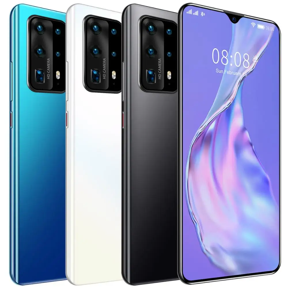 Глобальная версия P40 PRO P41 Android смартфон 6 7 дюймов мобильный телефон с двумя sim
