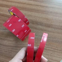 free shipping 3m double sided tape for car strong sticky adhesive tape anti temperature waterproof office decor thickness 0 8mm