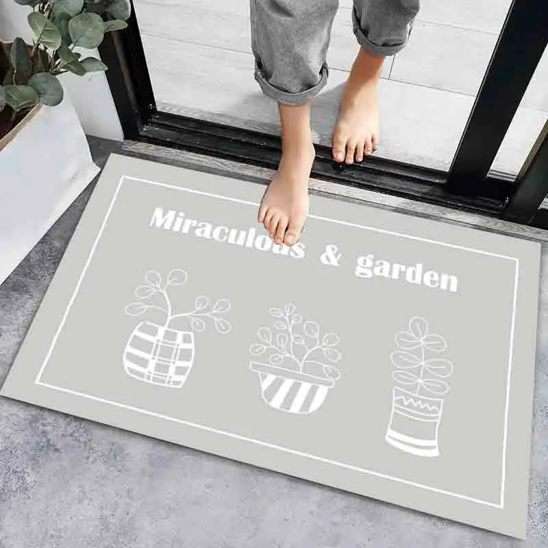 

Bathroom Non Slip Rugs for Bedroom Carpet Living Room Entrance Door Mat Kitchen Hotel Balcony Carpet Home Decor Boho Bathroom