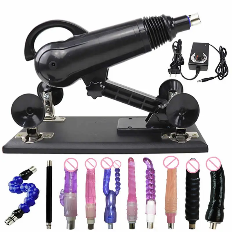 Фаллоимитатор вибратор Выдвижная секс машина для женщин Регулируемая скорость