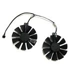 Кулер VGA gpu GTX 10701060 для видеокарты asus dual GTX1060 GTX1070, 2 шт.