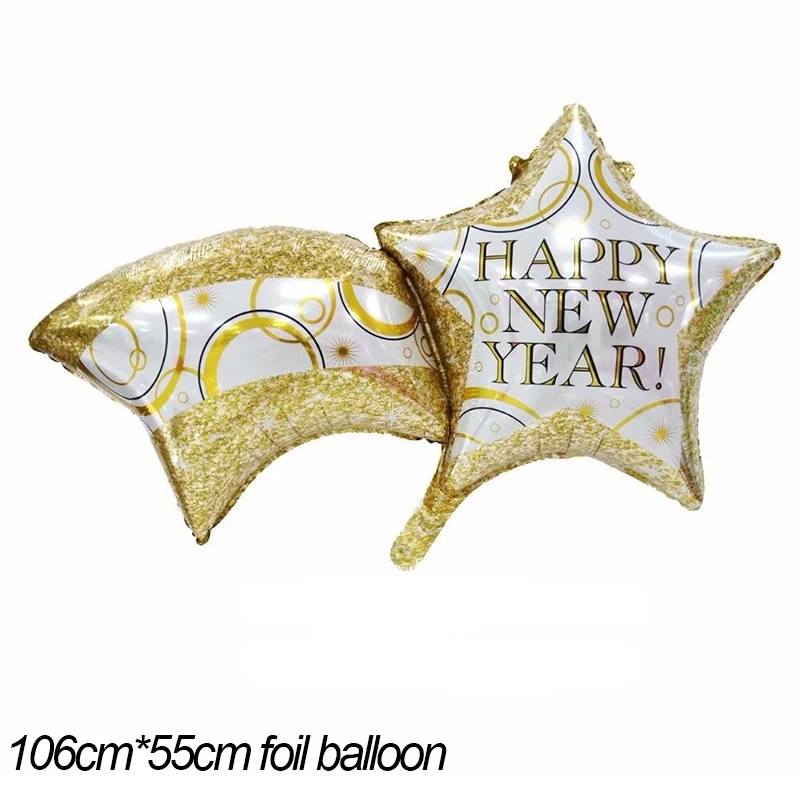 2020 воздушные шары из фольги для нового года вечерние украшения своими руками
