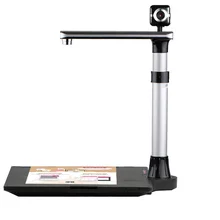 Dual-Camera Book Camera Scanner W1200T Pro 1200dpi HD+500dpi A3 Size Fast Scanning for Home/Office/School Support Windows OS