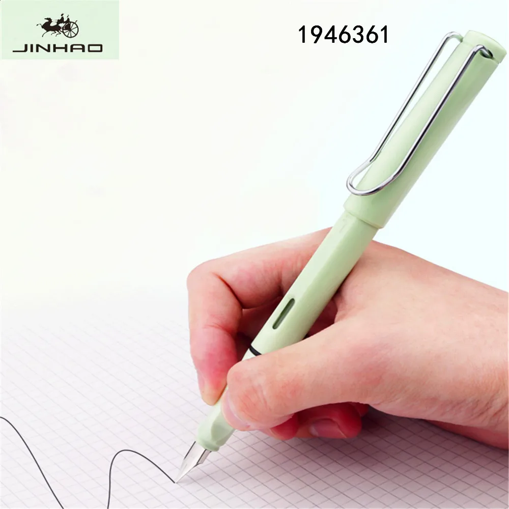 

luxury quality Jinhao 777 Fashion Various colors student Office Fountain Pen School stationery Supplies ink pens