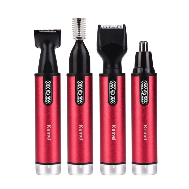 

kemei 4 in 1 Electric Ear Nose Trimmer Hair Removal Eyebrow Trimmer Face Care Tool Kit Hair Trimmer