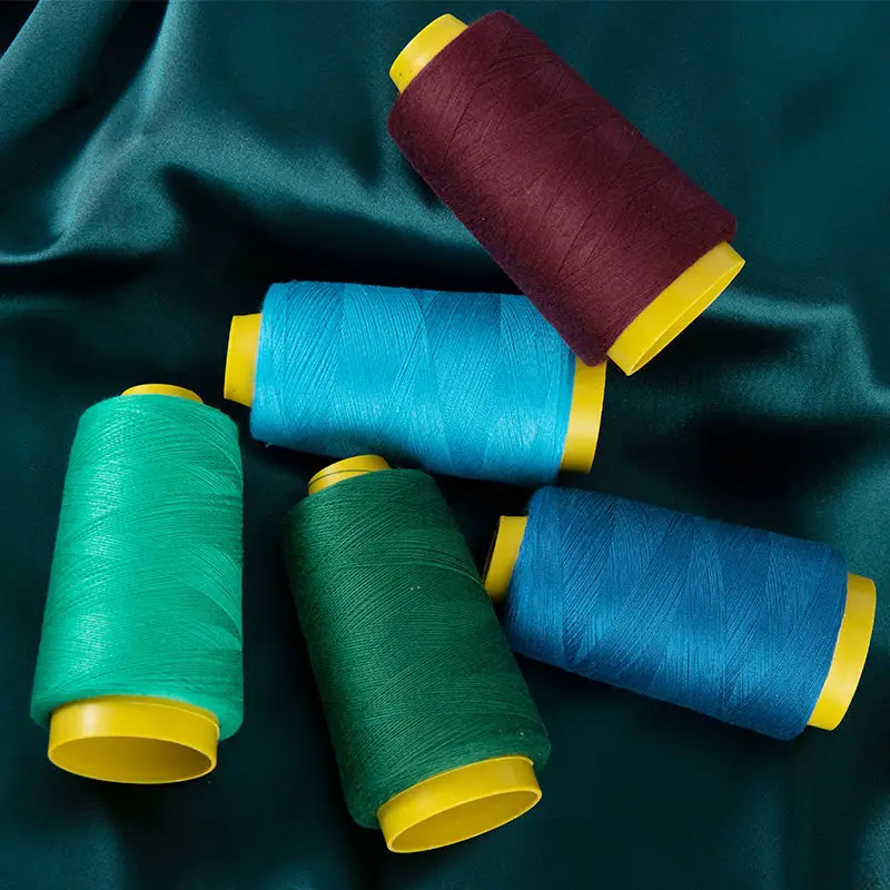 1 шт., полиэфирная игольчатая нить для швейной машины, 402