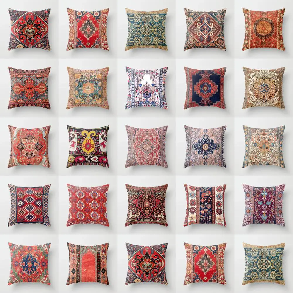 Скандинавская подушка в марокканском стиле