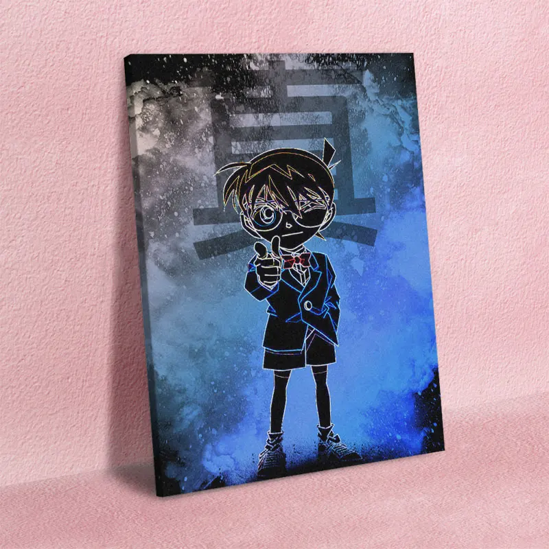 Плакат детектива Конана холст настенные художественные украшения принты для