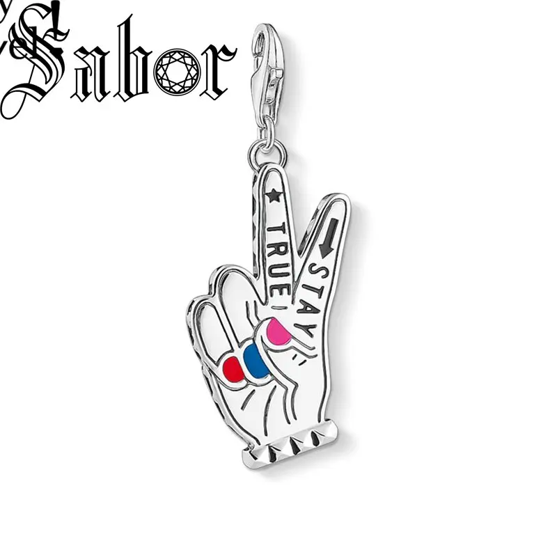 Stay True ручная подвеска с подвеской серебряный цвет модные аксессуары DIY крутой