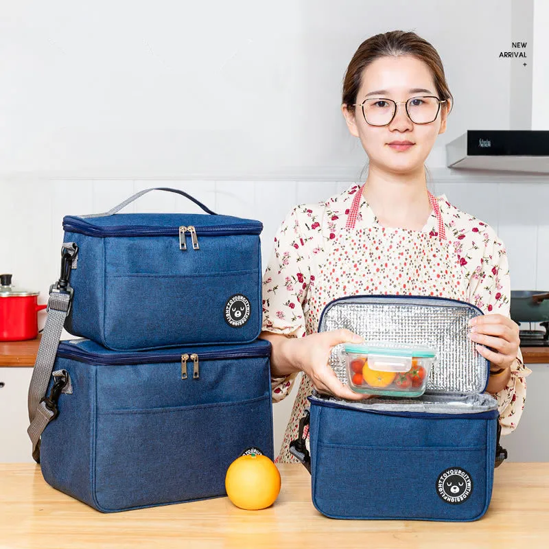 

Outdoor Picnic Bags Portable Lunch Bag Thermal Insulated Cooler Picnic Food Storage Bags Shoulder Tote Travel Picnic Handbag