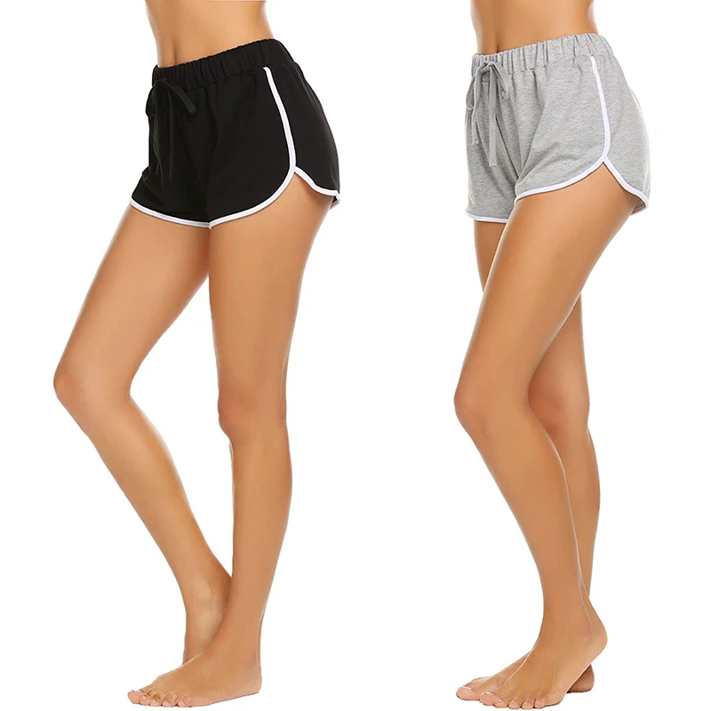 

Fashion Stretch Waist Casual Shorts Woman 2018 High Waist Black White Shorts Harajuku Beach Sexy Short Women's Shoets