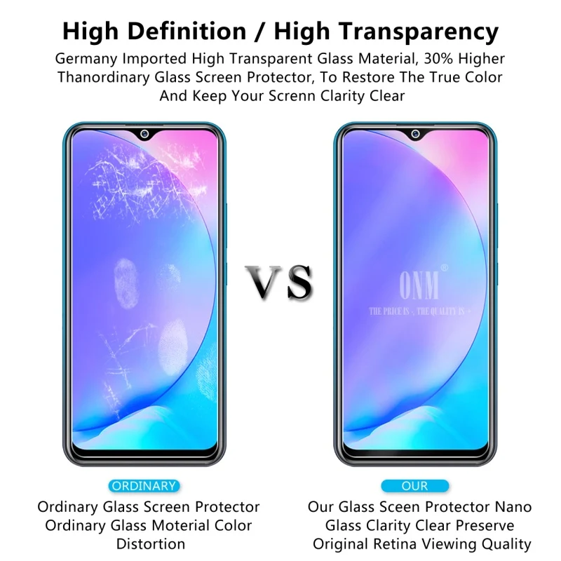 Закаленное стекло для VIVO Y17 защита экрана 2.5D 9H Премиум Закаленное стекло для VIVO Y17 защитная пленка