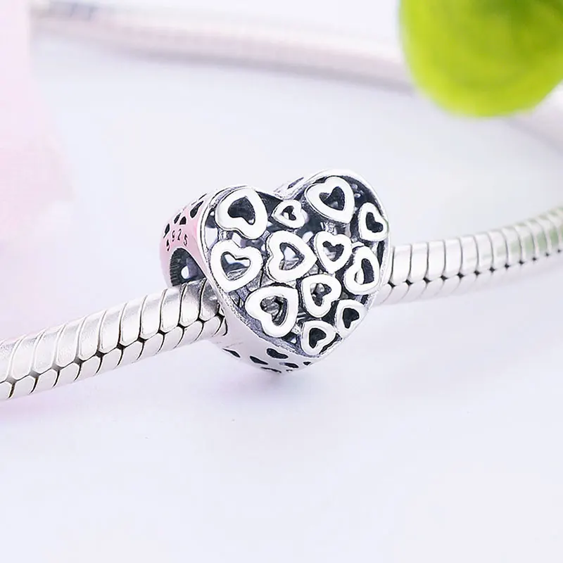 Подходит для оригинального браслета Pan подлинный ажурный браслет из серебра 925