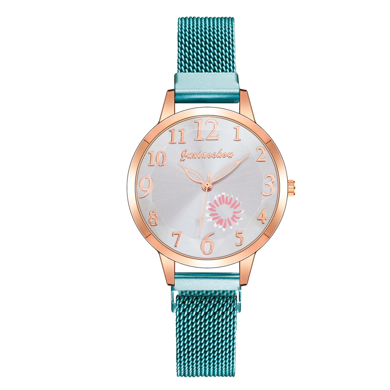 

Rose Gold Lover Watch Gift Women Quartz Watches Women Fashion Watch Clock Stainless Steel Casual Dress Wrist Crystal Jewelry