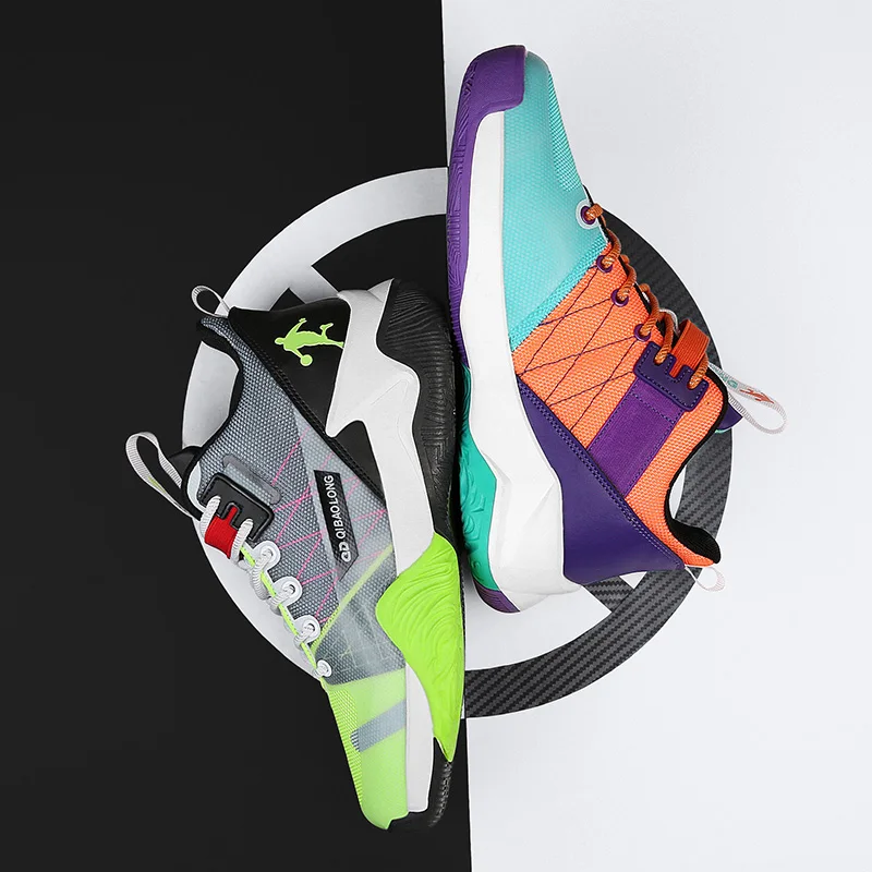 Men's Basketball Shoes Non-slip Outdoor Male Sports Shoes High Quality Culture Trainer Athletic Zapatillas Sneakers Men 2021 New