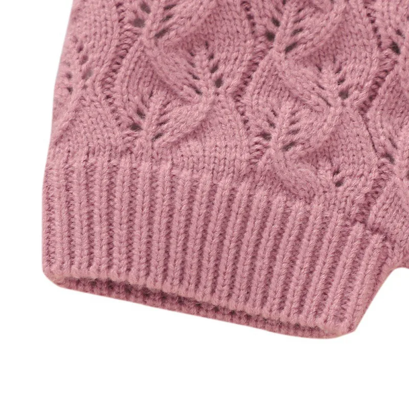 

Baby Knitted Rompers Clothes Infant Boys Girls Long Sleeve Sweater Autumn Winter Newborn Warm Jumpsuits Outfits 0-18MS27