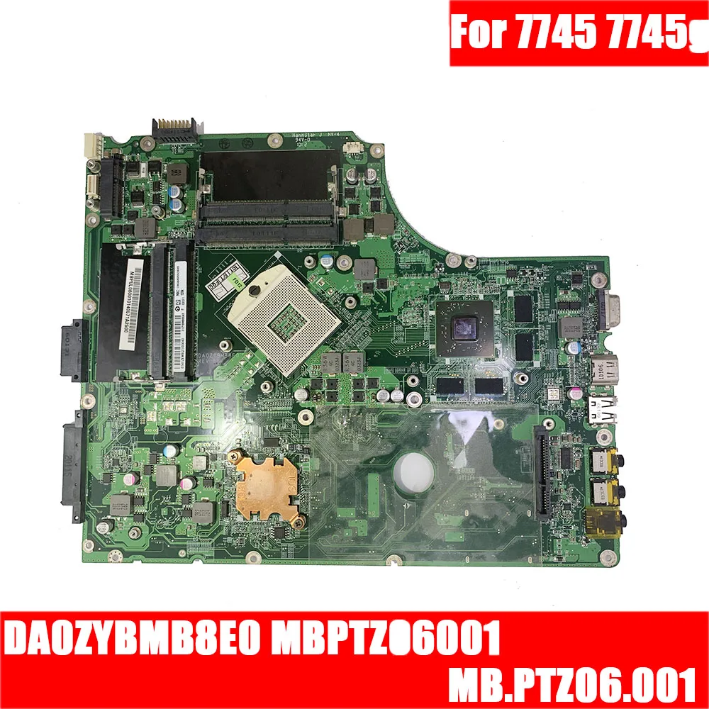 Материнская плата ноутбука DA0ZYBMB8E0 для acer ASPIRE 7745 7745g MBPTZ06001 MB.PTZ06.001 материнская |