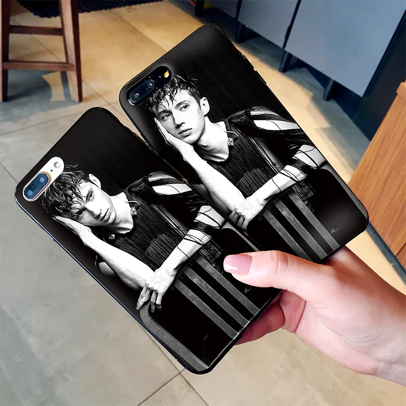Трой Сиван и бойфренд для iPhone 6 6S 7 8 Plus X XS XR Max 5 5S TPU Мягкий защитный чехол телефона |